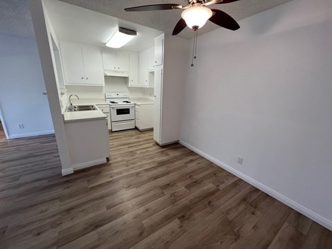 Floor plan for 2 beds, 2 baths